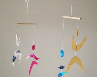 Móvil Montessori, Móvil bailarinas, Móvil holográfico, Móvil brillante