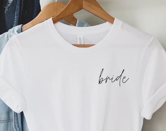 Bride Shirt Bride to Be Shirt Bride T-shirt Bride T Shirt Bride Shirt Bride Gift Ideas Bridal Party Ideas Bachelorette Party Shirt Bride Tee