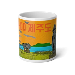 Jeju-do - Jeju Island Korea - Jumbo Mug, 20oz