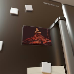 Button Magnet, Rectangle (1 & 10 pcs)