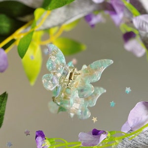 butterfly hair clips | acetate