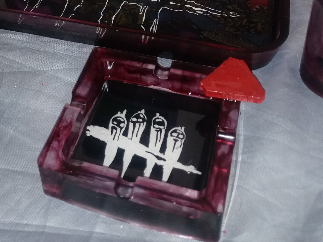 Dead by Daylight Bloodpoint Ashtray Handmade Handpainted Etsy