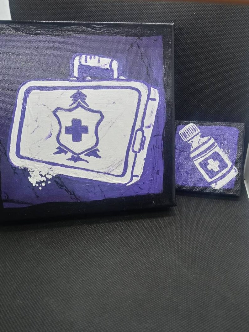 Dead by Daylight Medkit Painting Glow in the Dark and Etsy