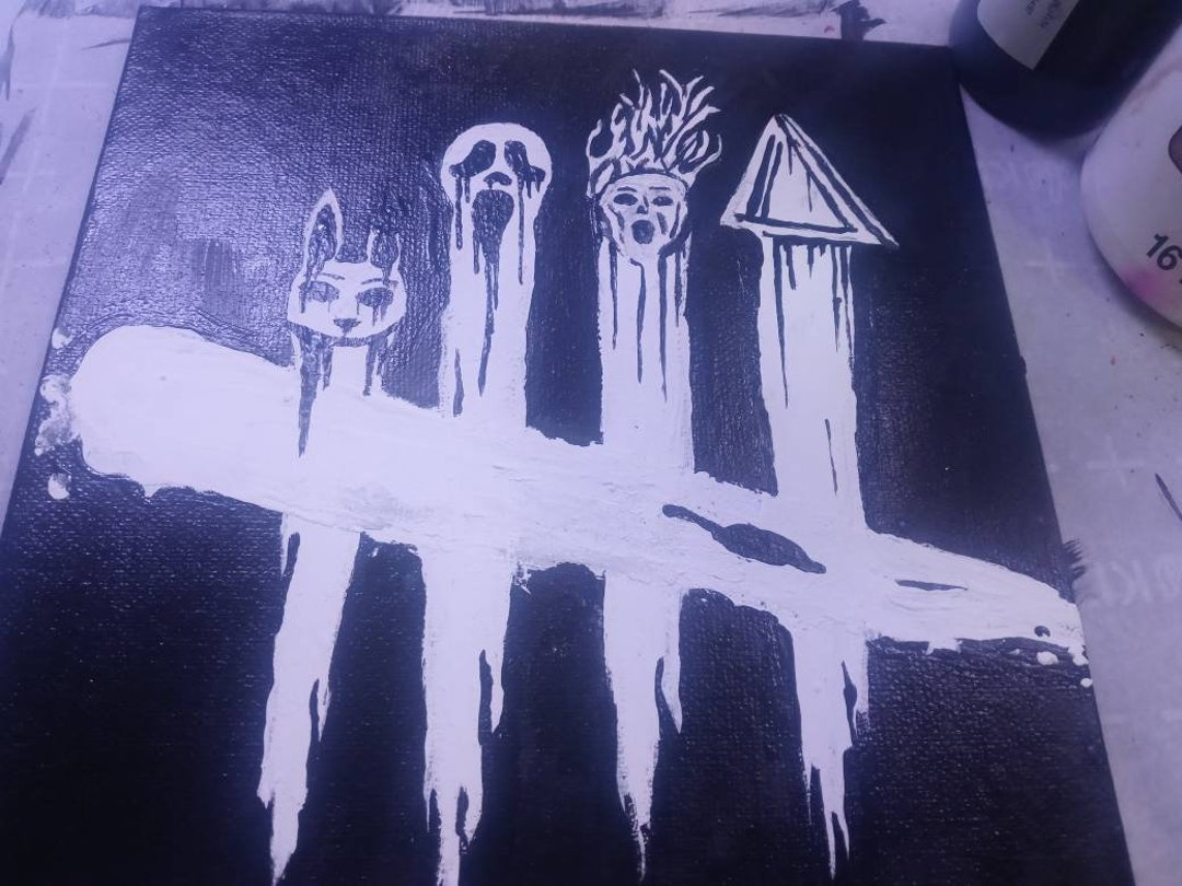 Dead by Daylight Logo Original Painting Killer Edition - Etsy