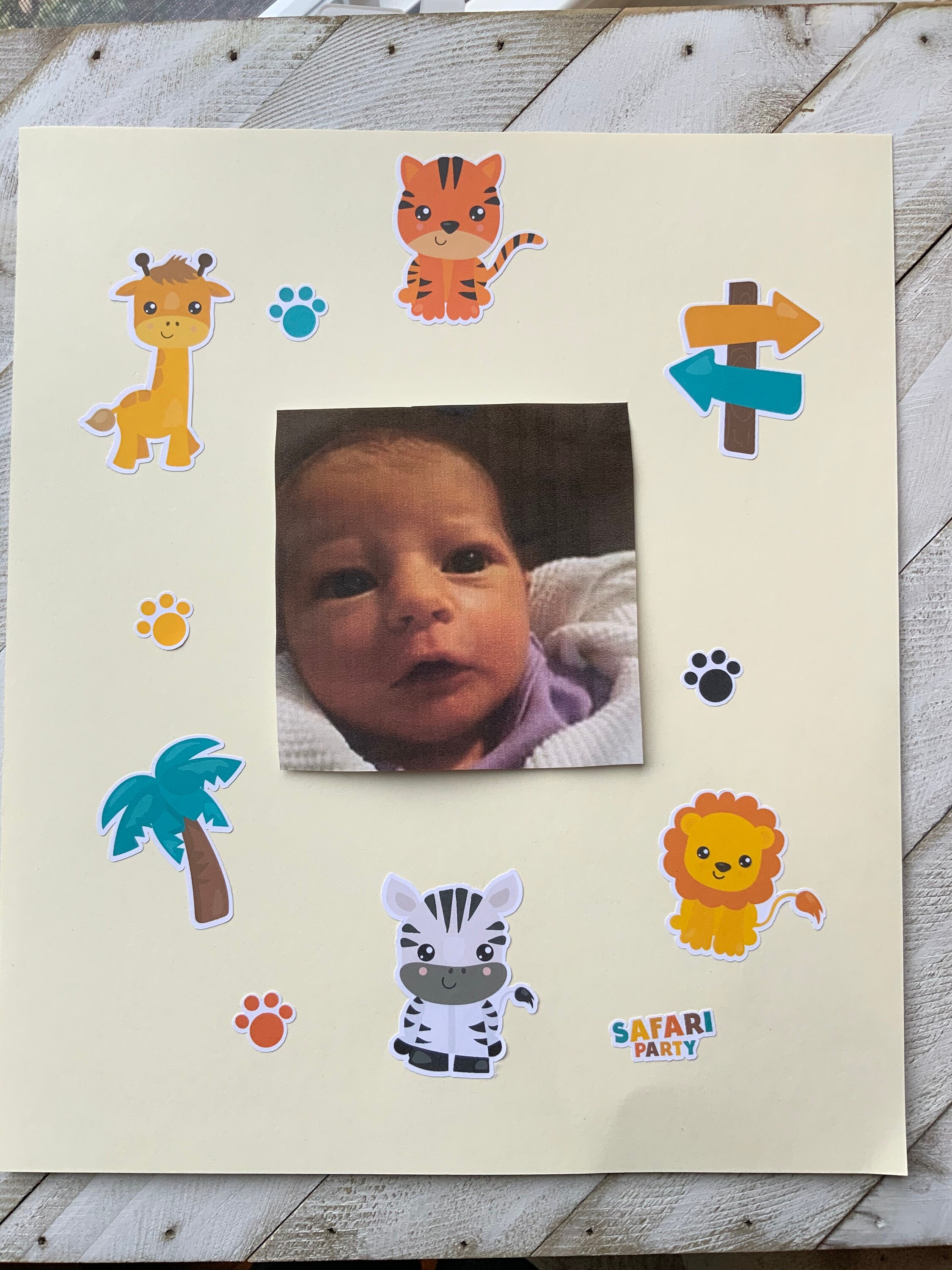 Baby Sticker Sheet Scrapbook Stickers Planner Stickers Etsy