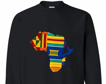 Map of Africa (men's) Sweatshirt