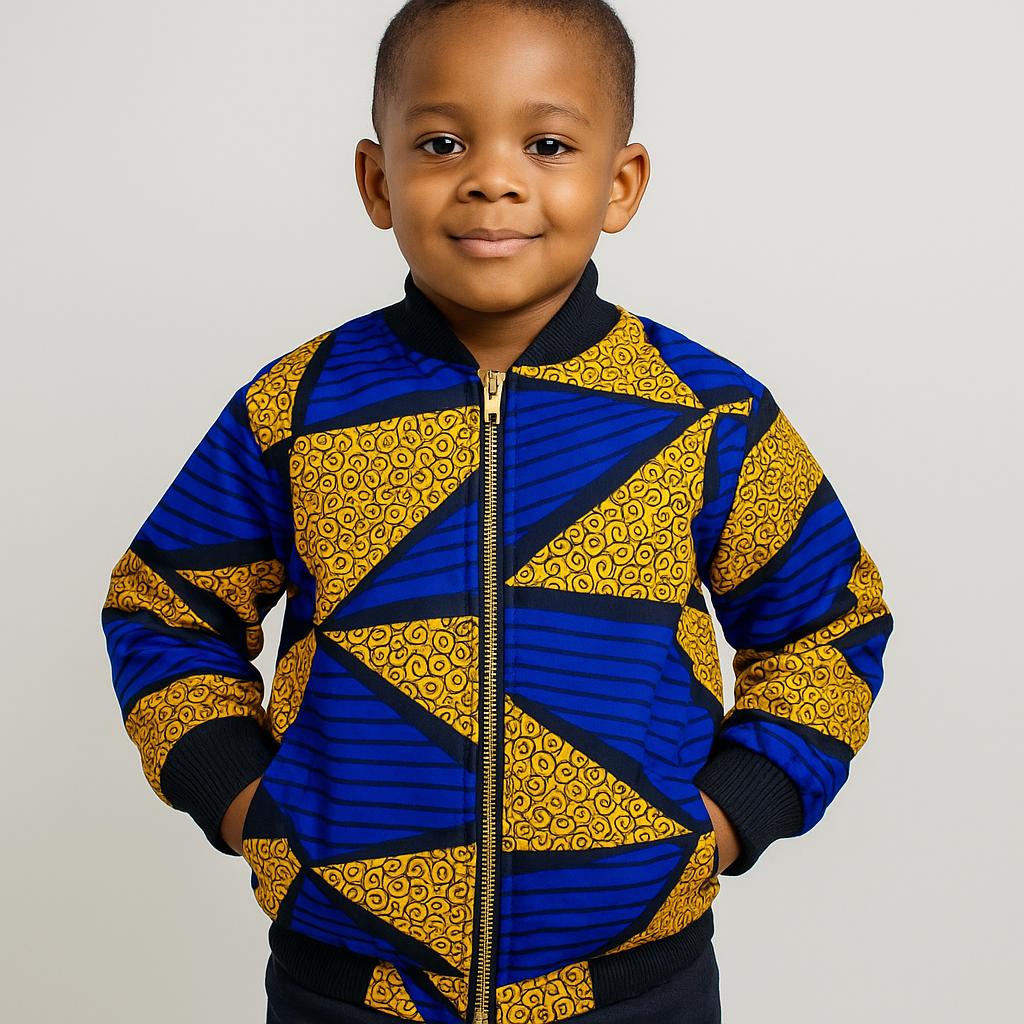 JUNKER DESIGNS ZIPPERNECK KID ミリタリージャケット Unisex Ankara 