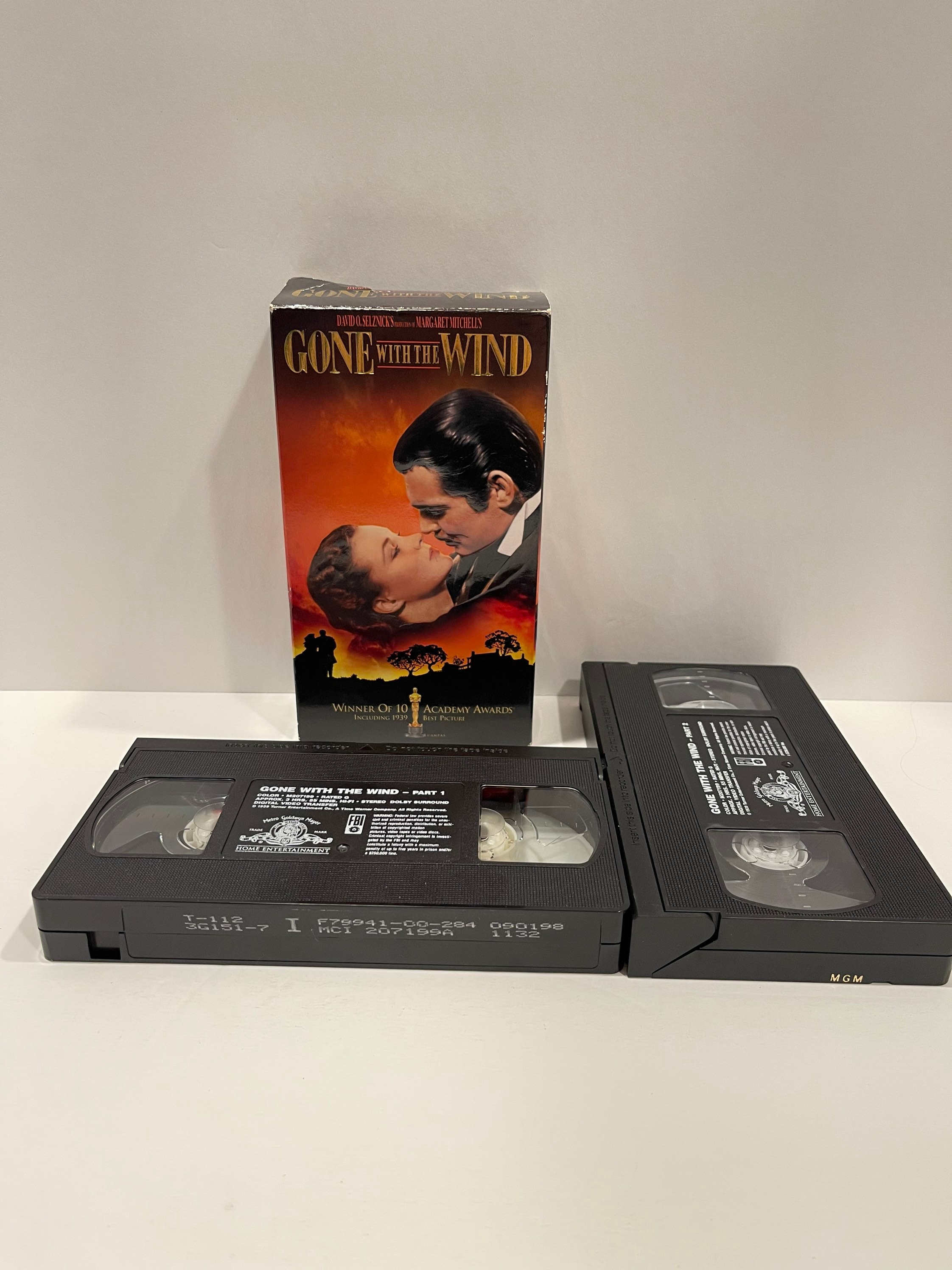 Gone With the Wind VHS 1998 Digitally ReMastered Etsy