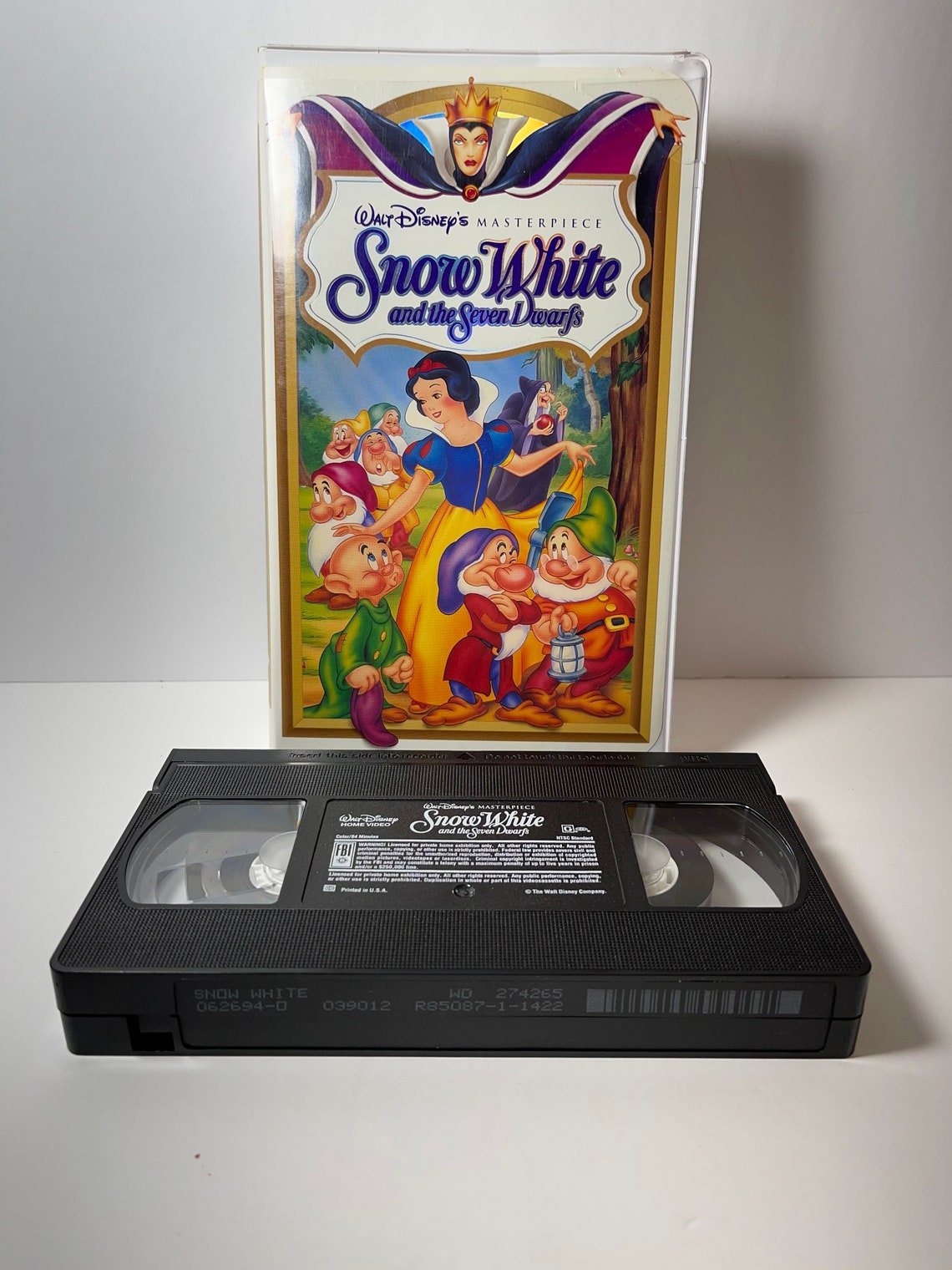 Snow White And The Seven Dwarfs VHS Etsy