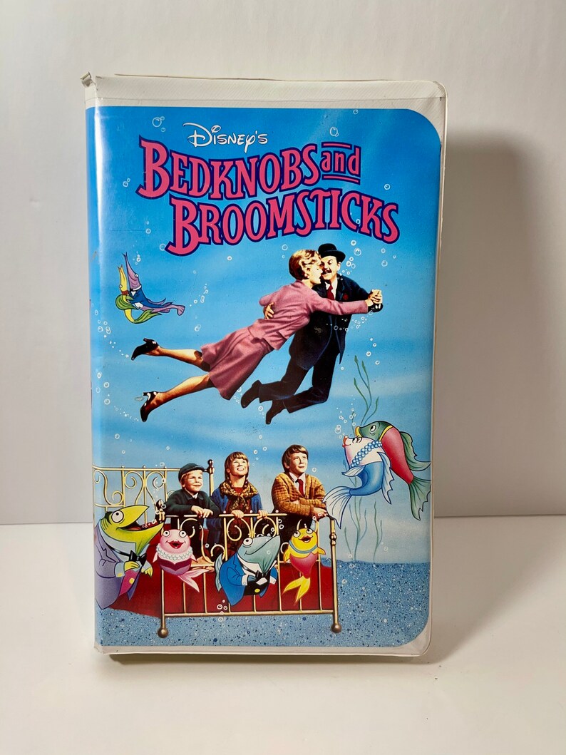 Bed Knobs and Broomsticks Vhs Video Movie Etsy
