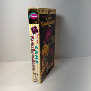 barney camp wannarunnaround 1997 vhs barney camp wannarunnaround 1997 vhs