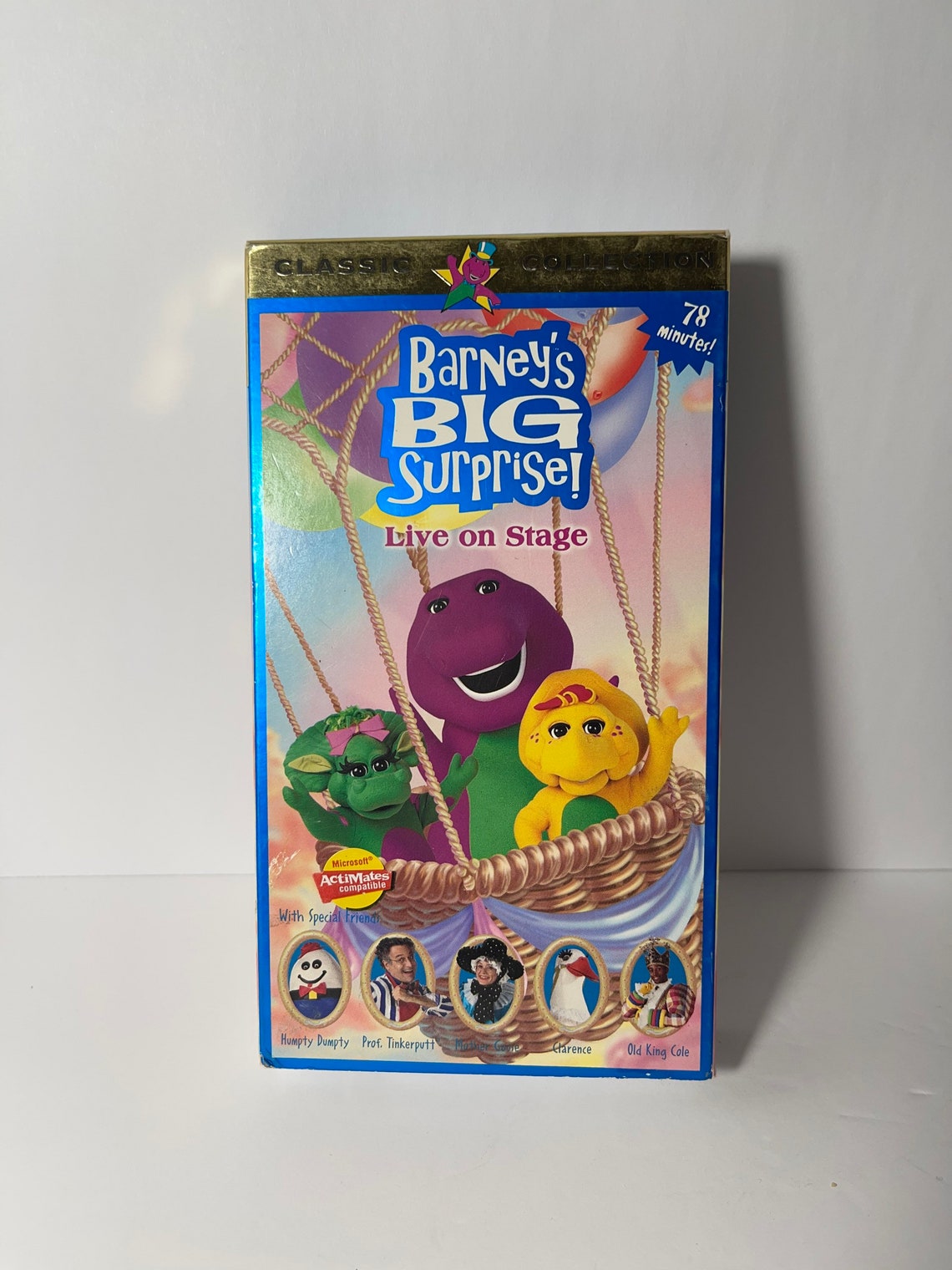 Classic Collection Barneys Big Surprise Live On Stage Vhs Etsy Classic Collection Barneys Big Surprise Live On Stage Vhs Etsy
