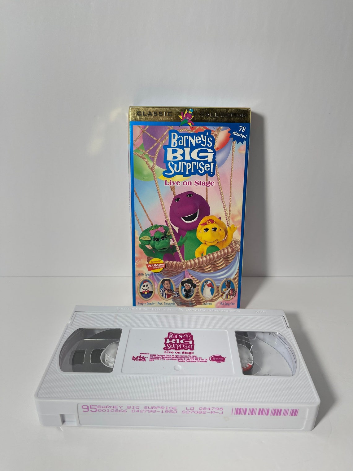 Classic Collection Barneys Big Surprise Live On Stage Vhs Etsy Classic Collection Barneys Big Surprise Live On Stage Vhs Etsy
