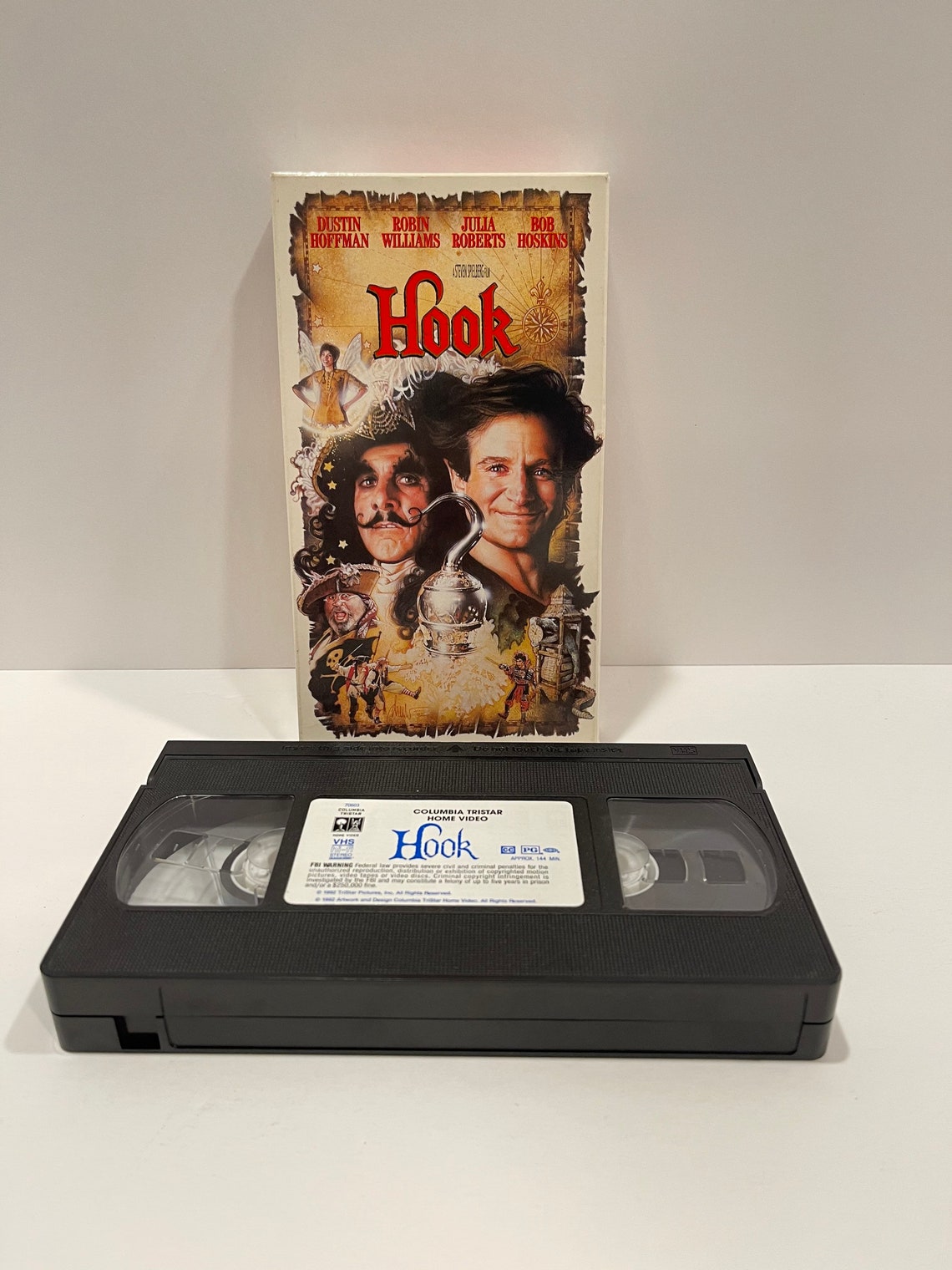 Hook VHS 1992 Robin Williams Etsy