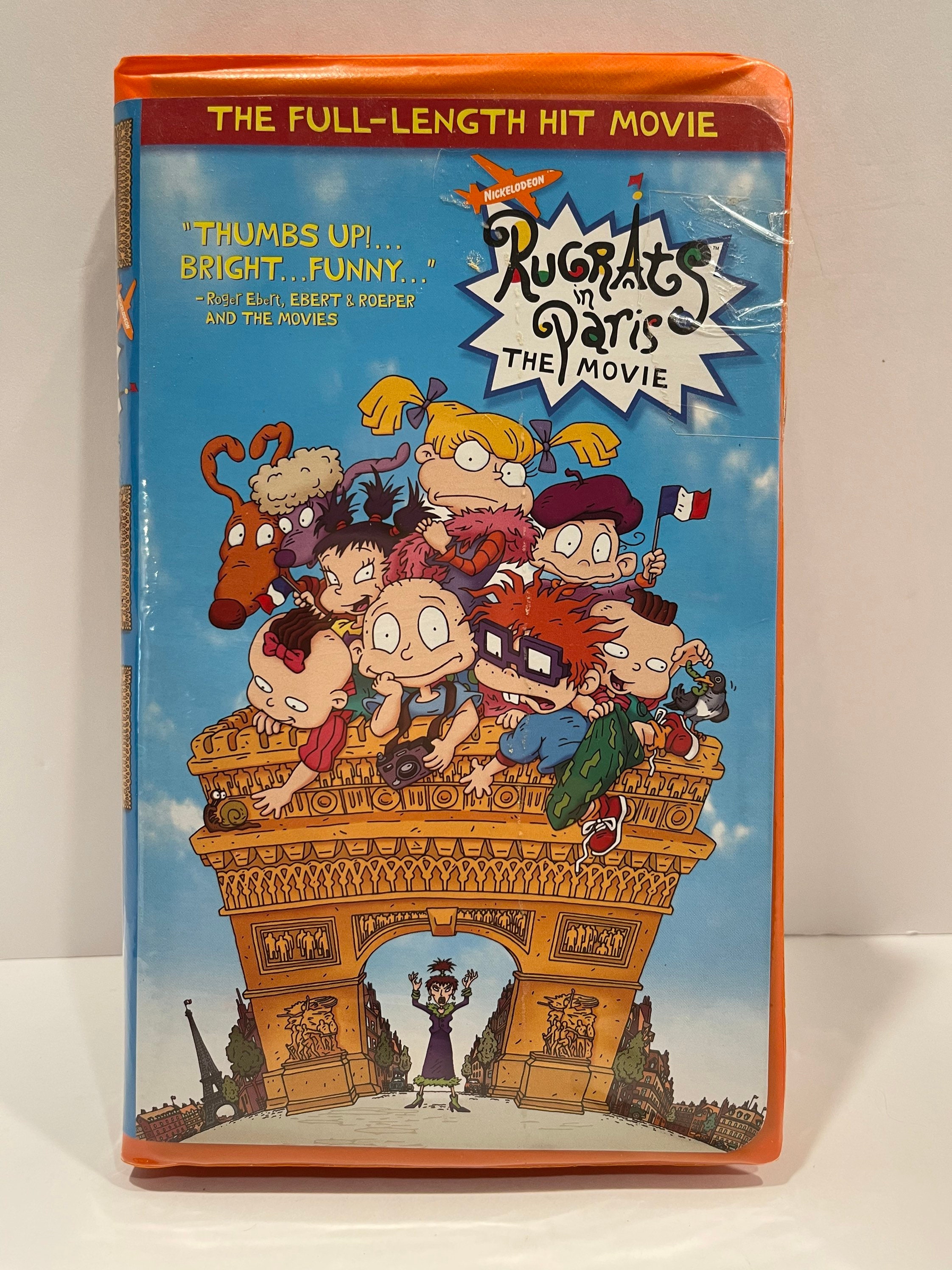 Rugrats in Paris The Movie VHS Clamshell Nickelodeon2000 Etsy