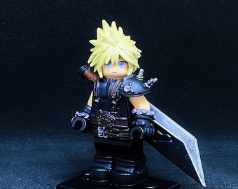 Chigo Minifigures Brickarts Kai Final Fantasy VII FF7 REMAKE Cloud Strife Etsy