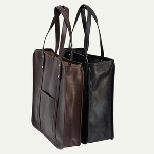 Tote Bag, Daily Bag, Everyday Bag, Laptop Bag, Shopper Bag, Leather Bag, Luxury Bag, Handmade Bag, Sobczuk Tote Bag, Karol Sobczuk image 10