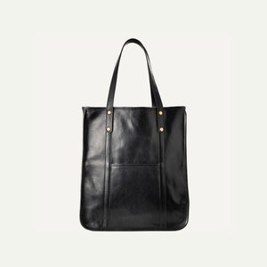 Tote Bag, Daily Bag, Everyday Bag, Laptop Bag, Shopper Bag, Leather Bag, Luxury Bag, Handmade Bag, Sobczuk Tote Bag, Karol Sobczuk image 1