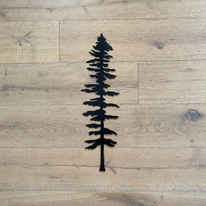 Single Sitka Metal Tree Wall Art | Tree Art | Metal Art