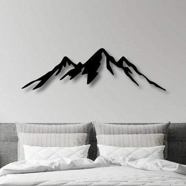 Metal Mountain Wall Decor Range | Home Decor Art