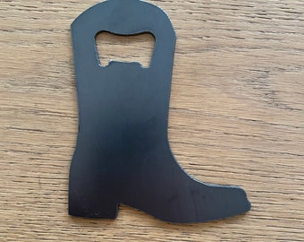 Metal Bottle Opener - Cowboy / Cowgirl boot shape