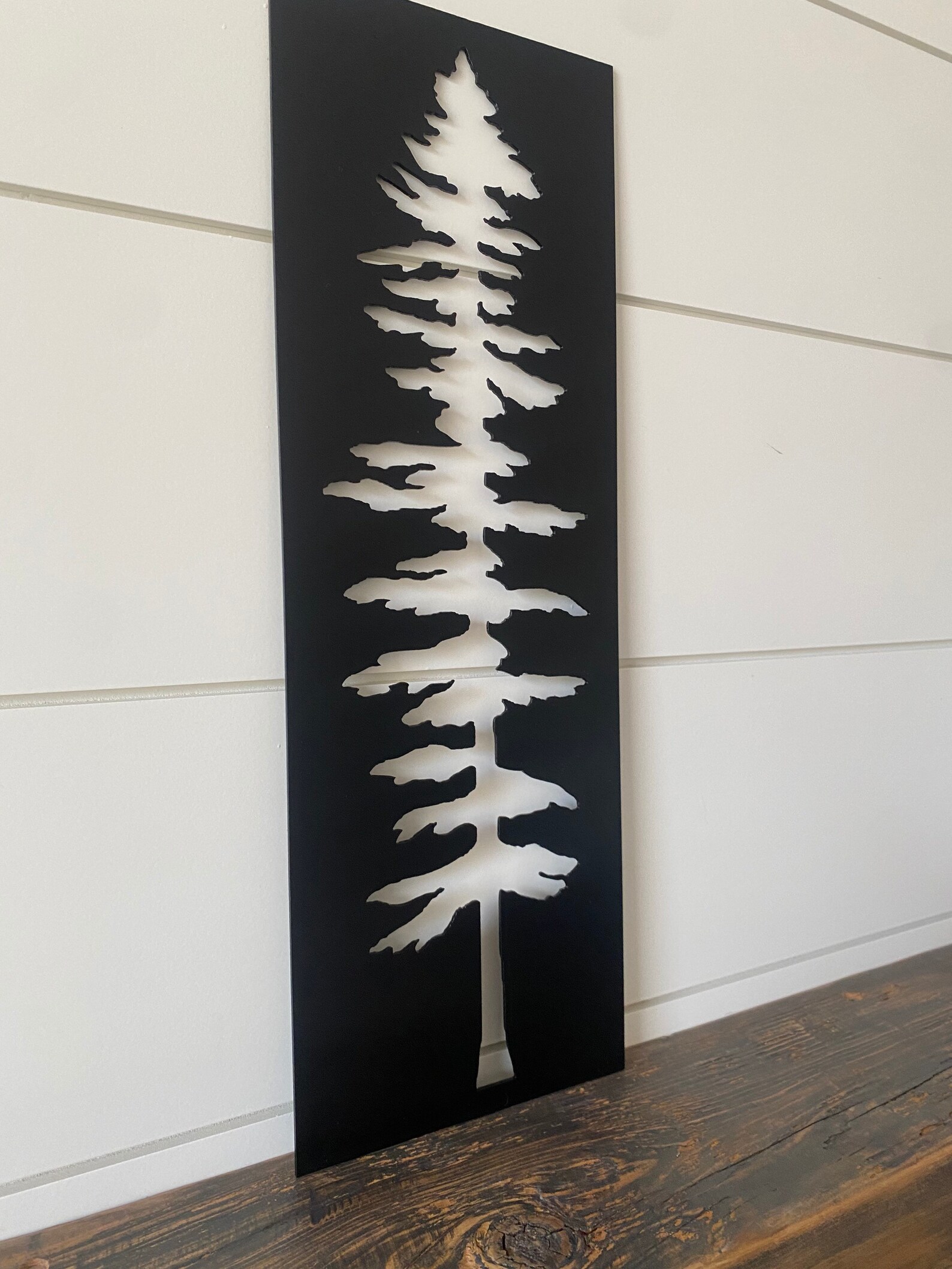 Single Sitka Metal Tree Wall Art Tree Art Metal Art Etsy