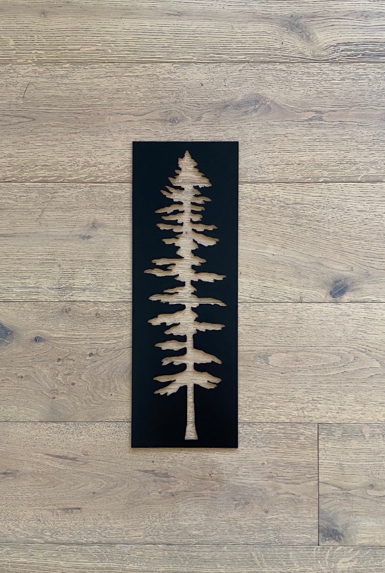 Single Sitka Metal Tree Wall Art Tree Art Metal Art Etsy