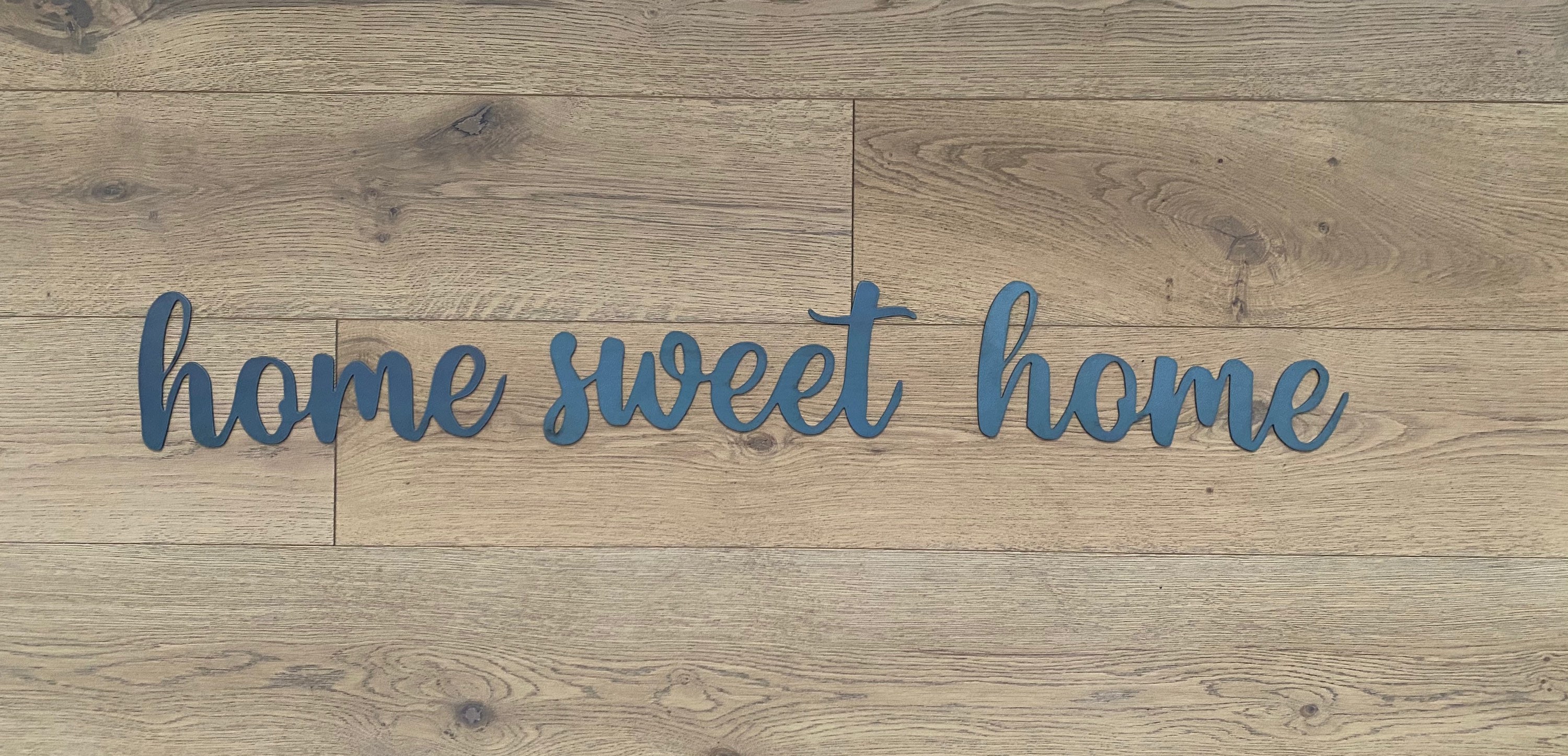 Home Sweet Home Metal Word Metal Wall Art Home Sweet Home Etsy Canada