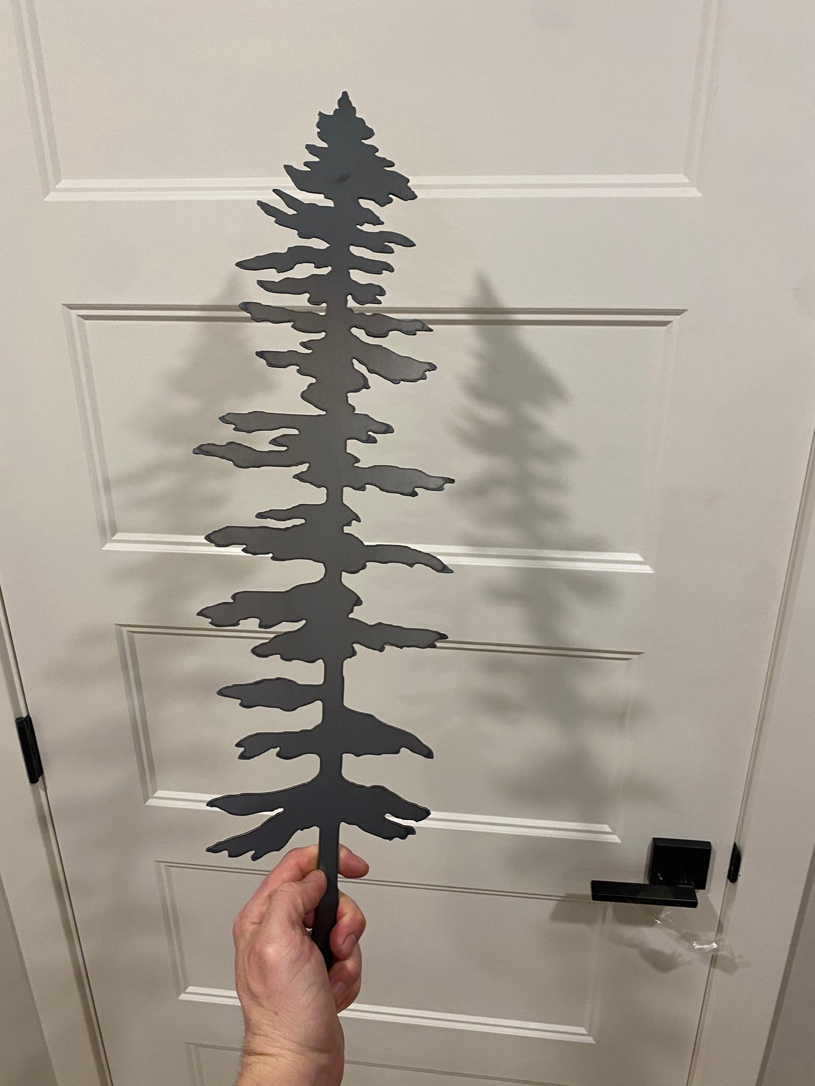 Single Sitka Metal Tree Wall Art Tree Art Metal Art Etsy
