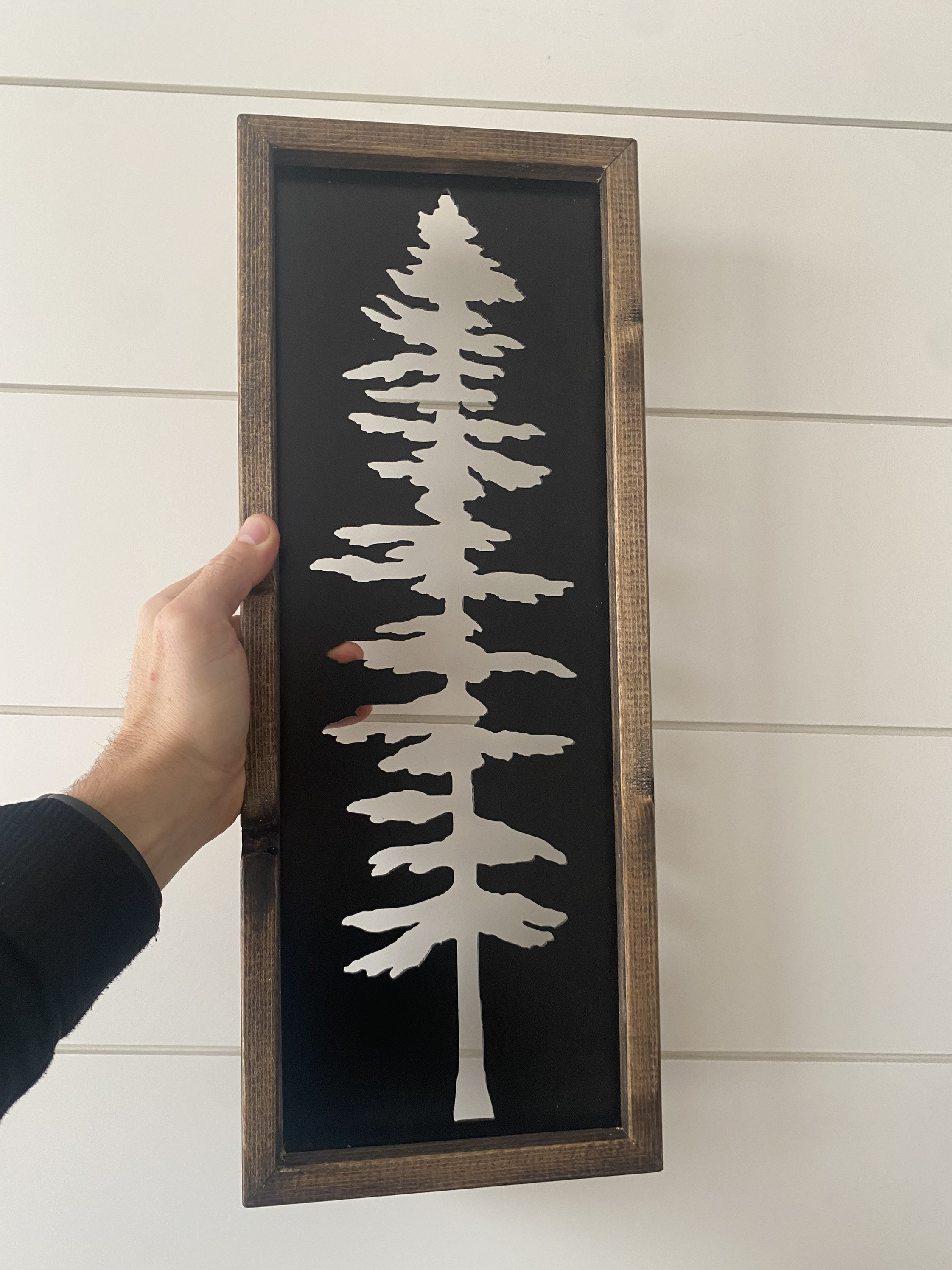 Single Sitka Metal Tree Wall Art Tree Art Metal Art Etsy