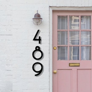Modern House Numbers | Modern Address Sign | Address sign | Rustic vintage style | House address numbers Modern Rustic Home Decor