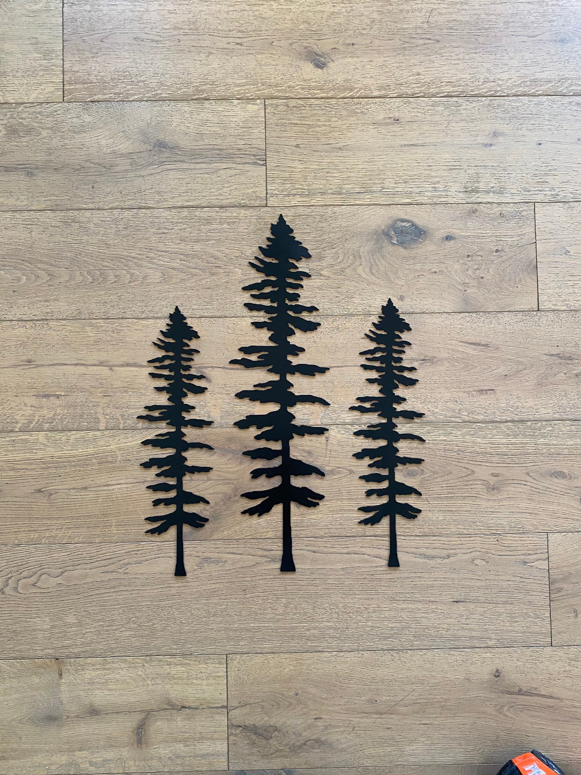 Sitka Trees Set of Metal Tree Wall Art Pieces 3 Etsy