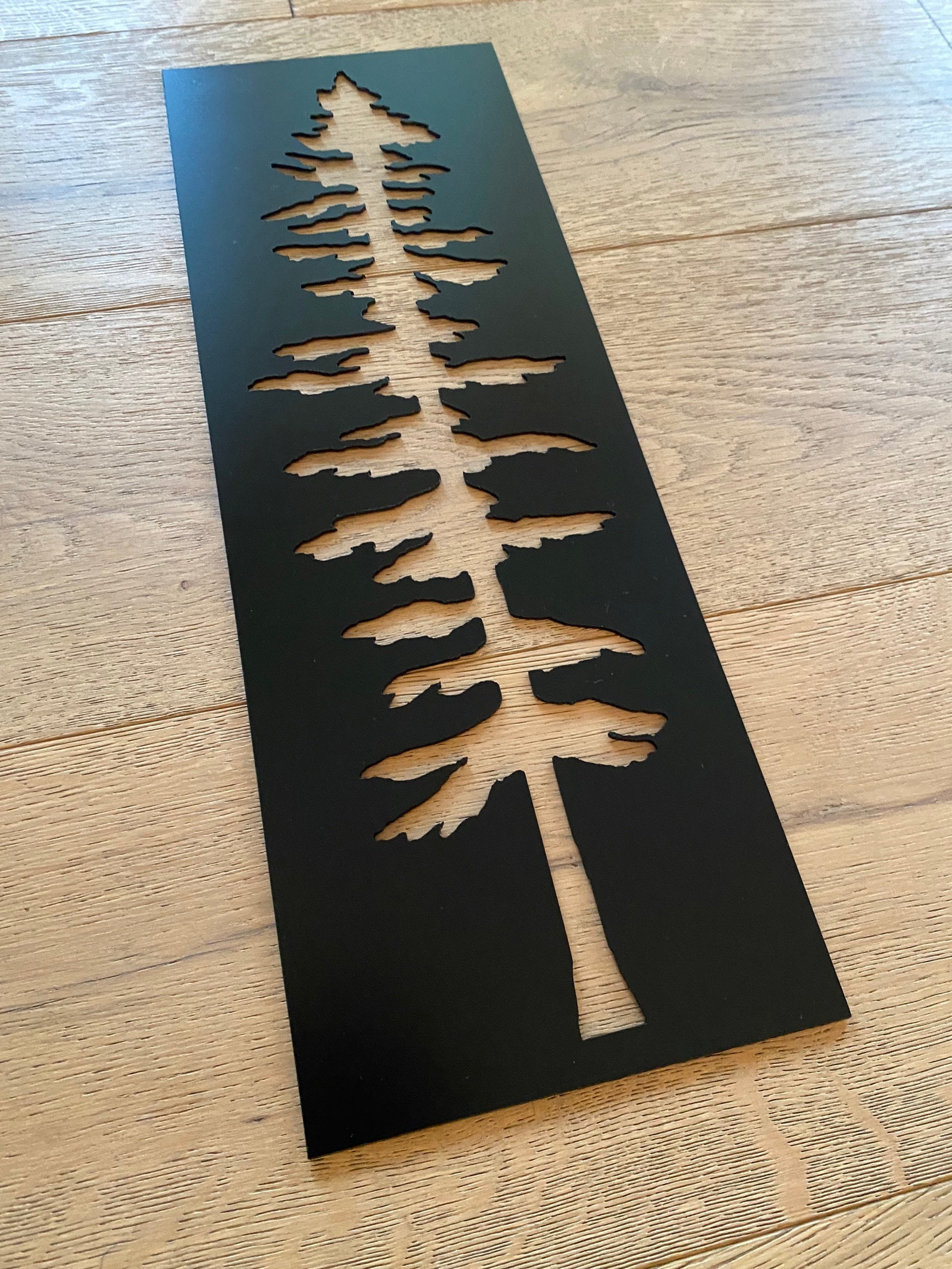 Single Sitka Metal Tree Wall Art Tree Art Metal Art Etsy