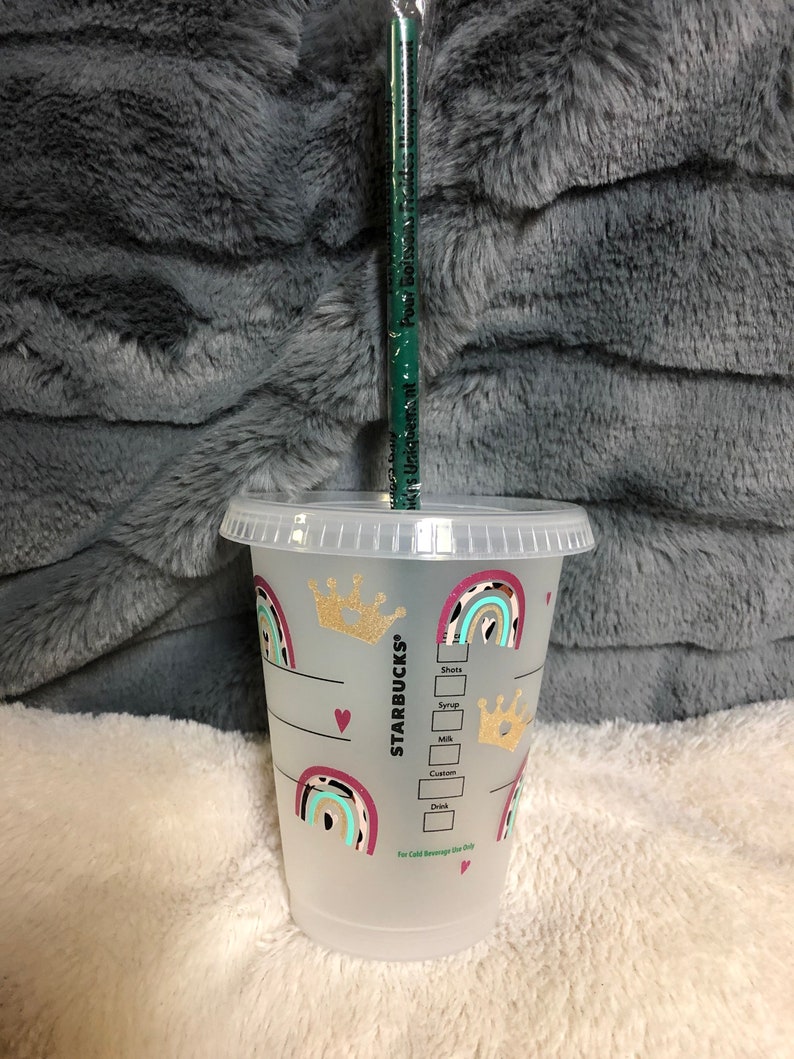 Custom Mommy and Me QueenPrincess Starbucks Tumbler