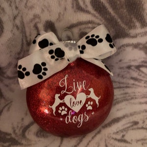 Dog Themed Christmas Ornaments image 4