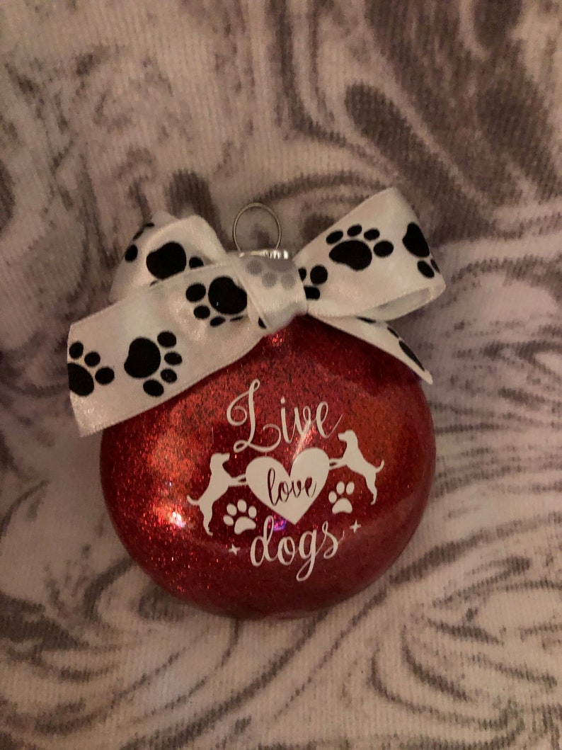 Dog Themed Christmas Ornaments image 4