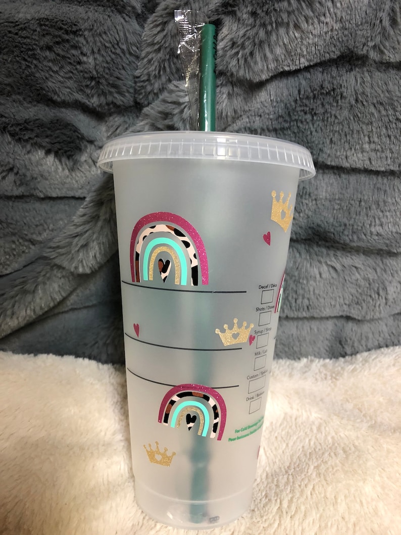 Custom Mommy and Me QueenPrincess Starbucks Tumbler