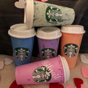 Personalized Speckled Spring 2018 Starbucks hot cup