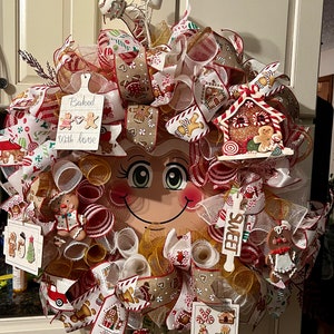 Holiday Gingerbread wreath!