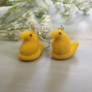 Easter Chick Peeps Earrings