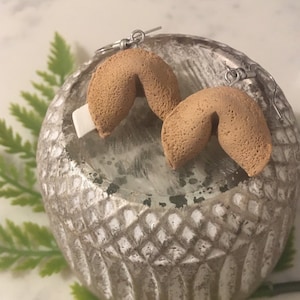 Fortune Cookie Earrings