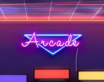 Arcade Leuchtreklame, Benutzerdefinierte Leuchtreklame, Leuchtreklame Schlafzimmer, LED Neonlicht