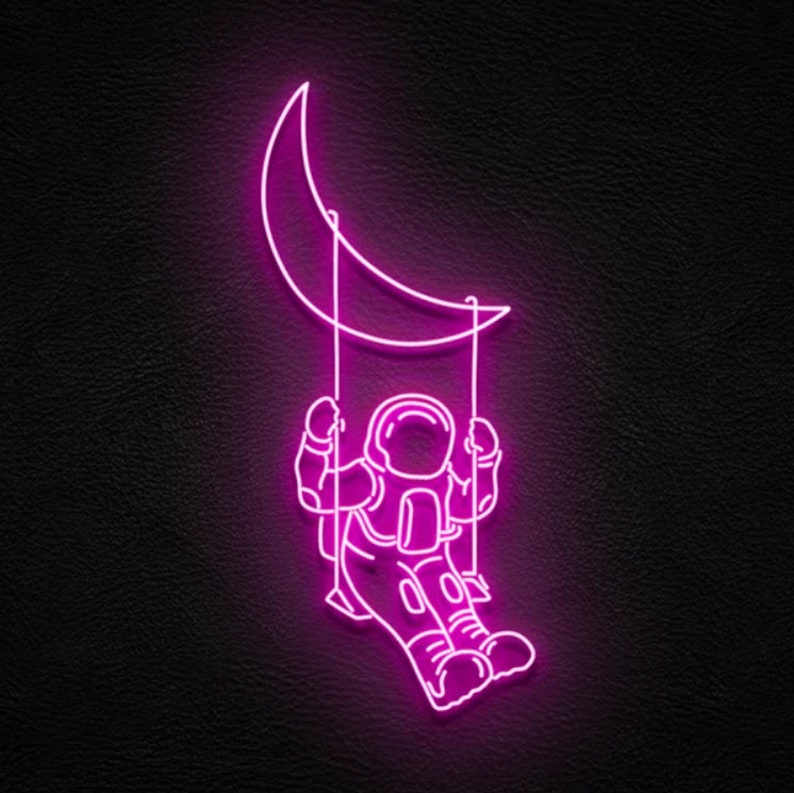 Neon Sign Rocket Custom Neon Sign Etsy