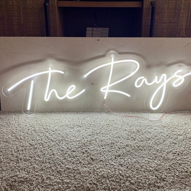 Custom neon sign wedding last name light up sign Etsy