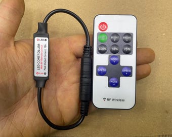 Regulador de intensidad y control remoto para letreros de neón LED