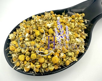 Tisane de fleurs séchées en vrac à la camomille - Matricaria recutita - Tisane de qualité supérieure