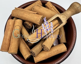 Pure Ceylon Cinnamon Sticks 5cm - Cinnamomum zeylanicum - Ceylon True Cinnamon Superior Quality Herbs&Spices