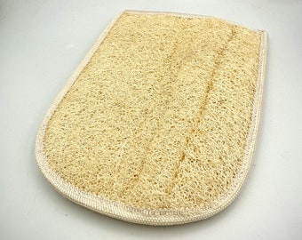 100%Natural Dried Greek Loofah Sponge Mitt 7.9"x6.2"inches(20x16cm) Kalymnos Bath Loofah Glove Shower - Sea Loofah Sponge-Harvest 2023