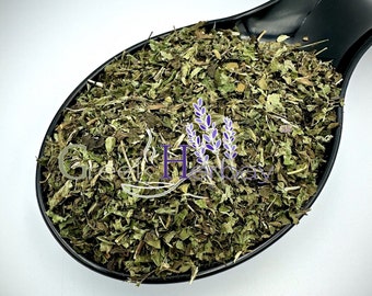 Greek Lemon Balm Dried Cut Leaves Loose Herbal Tea - Melissa Officinalis - Superior Quality Herbs&Spices