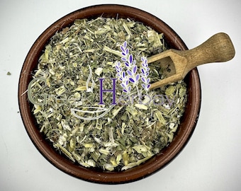 Milk Thistle Leaves & Flowers Loose Herbal Tea - Silybum Μarianum - Superior Quality Herb Tea